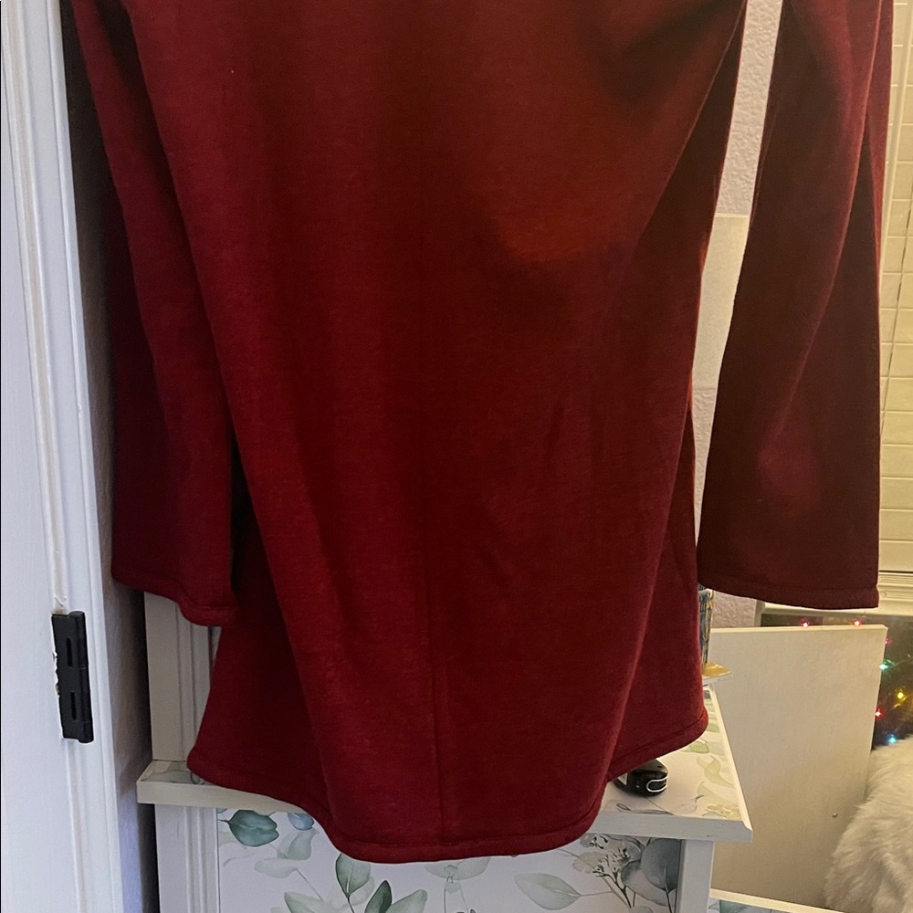 NWT Parsley & Sage Red and Black Tunic - Picture 9 of 9